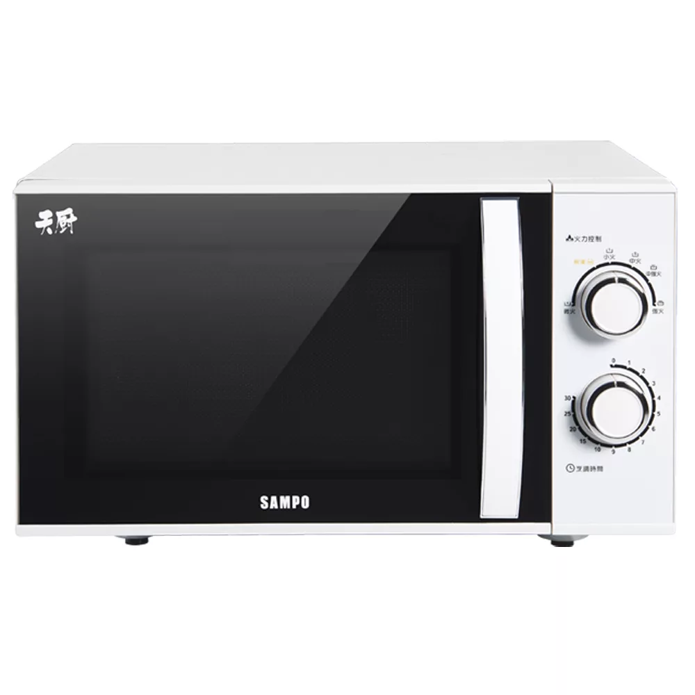 【SAMPO聲寶】25L機械式平台微波爐 RE-N225PR