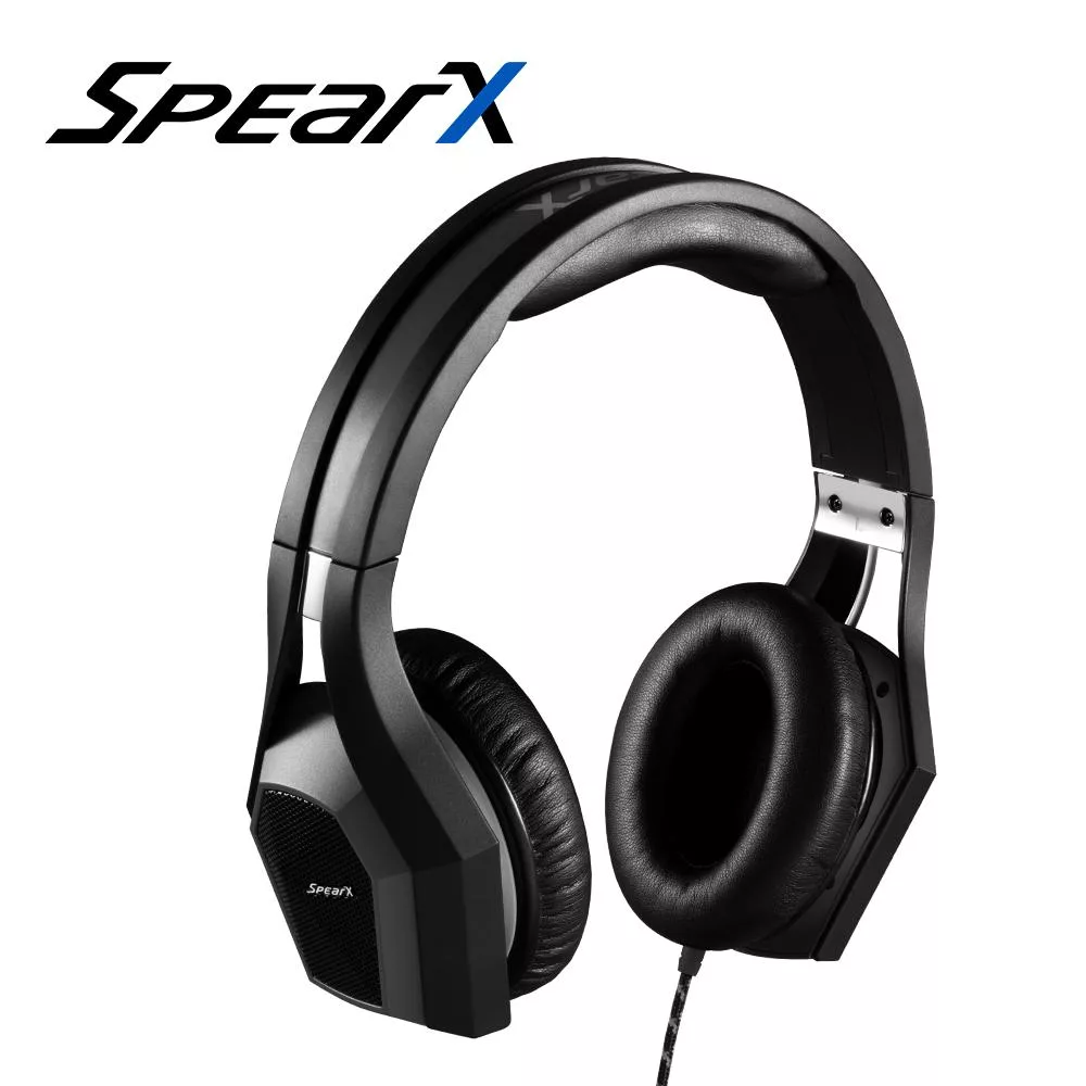 【福利品】SpearX X2跨界耳機(電競音樂專用) - 灰色