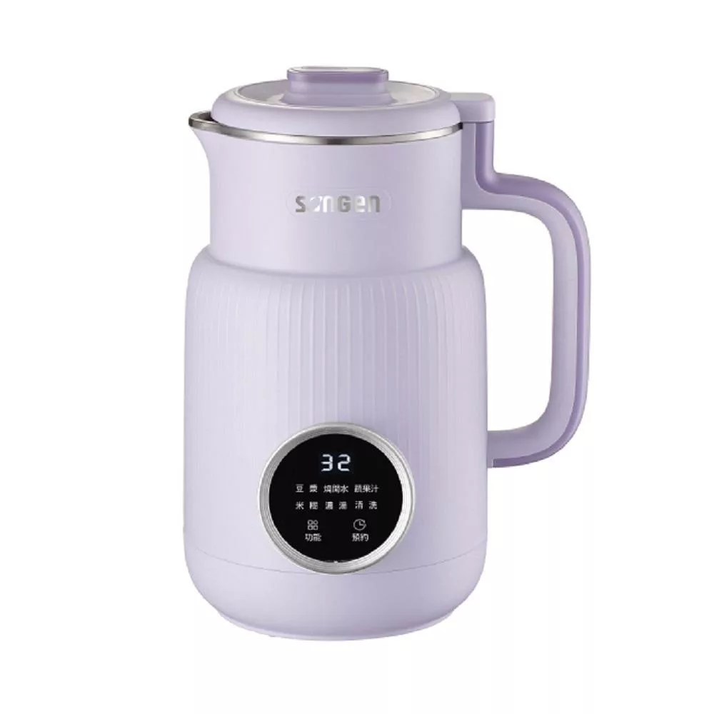 SONGEN 松井 多功能蔬果輔食冷熱破壁調理機/豆漿機/果汁機  SG-331JU 丁香紫