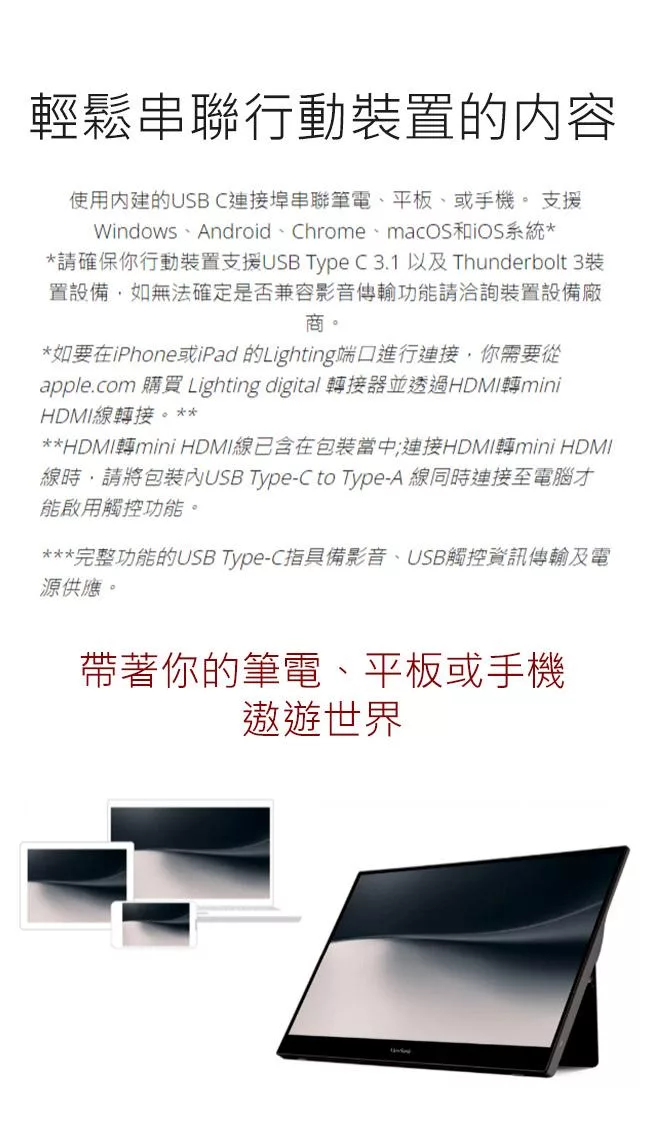 ViewSonic優派 TD1655 - 詳情5