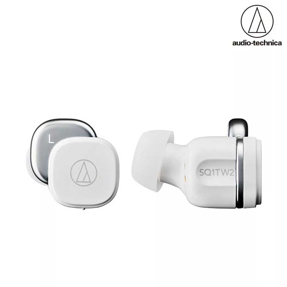 鐵三角 ATH-SQ1TW2 真無線耳機 白色