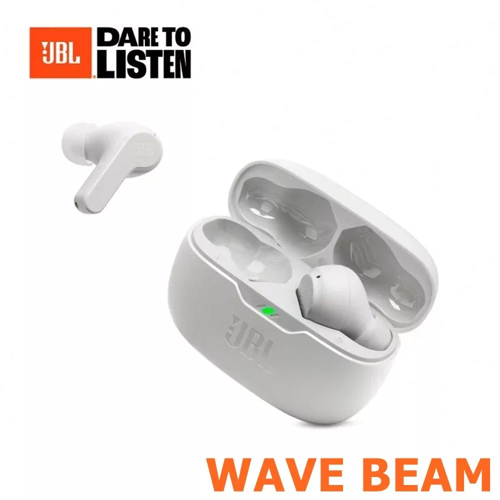 JBL WAVE BEAM 真無線耳機 4色 IP54防水防塵 高音質 32小時續航 公司貨保固一年 白色