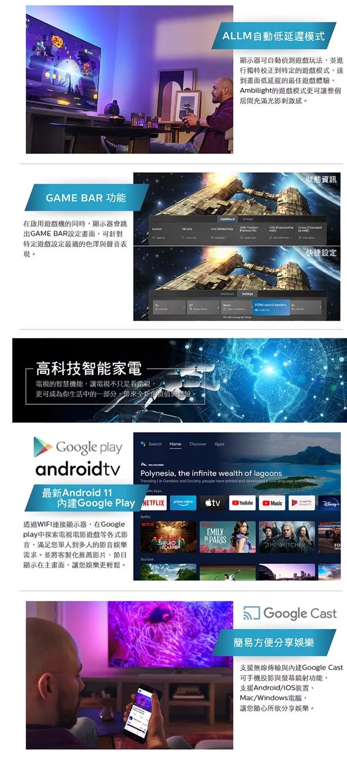 PHILIPS飛利浦 55OLED707 - 詳情7