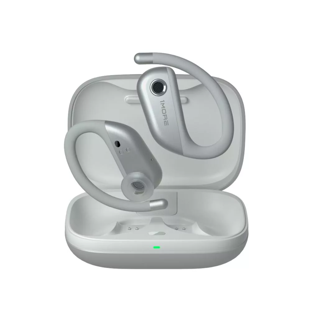 1MORE FIT 開放式真無線運動藍牙耳機S50 銀