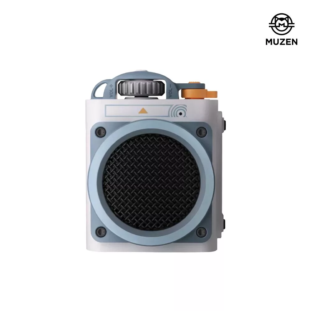 【MUZEN】 Wild Go 可攜式戶外街頭藍牙喇叭 -礫石白