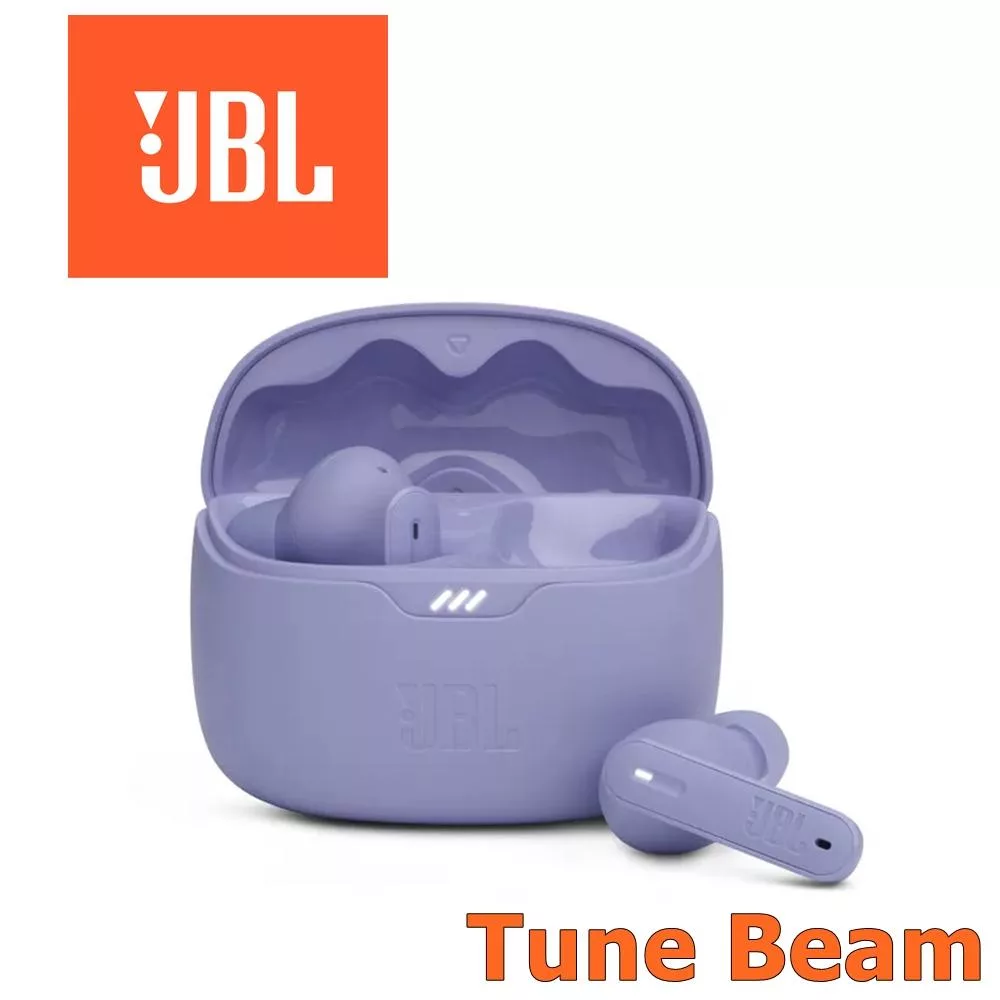 JBL Tune Beam 真無線降噪耳機 4麥克風降噪 環境感知模式 48小時續航 4色 公司貨保固一年 紫色