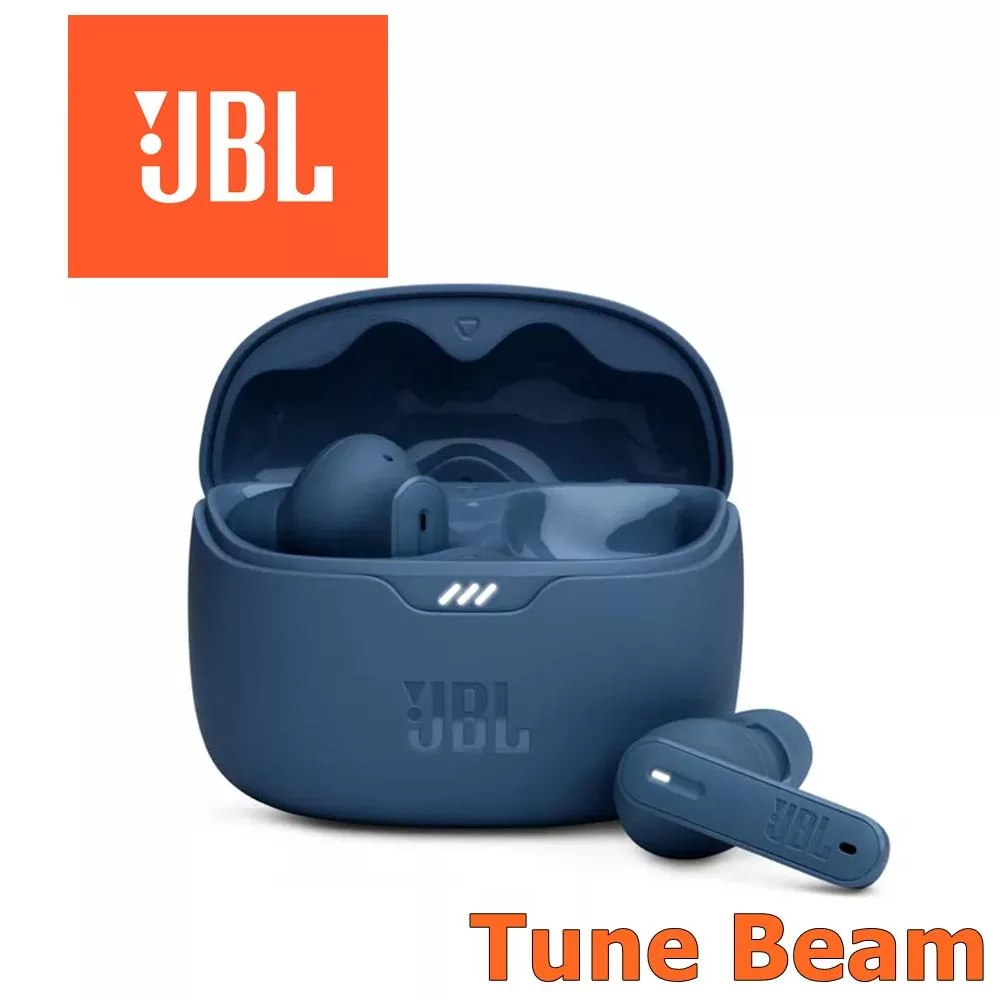JBL Tune Beam 真無線降噪耳機 4麥克風降噪 環境感知模式 48小時續航 4色 公司貨保固一年 藍色
