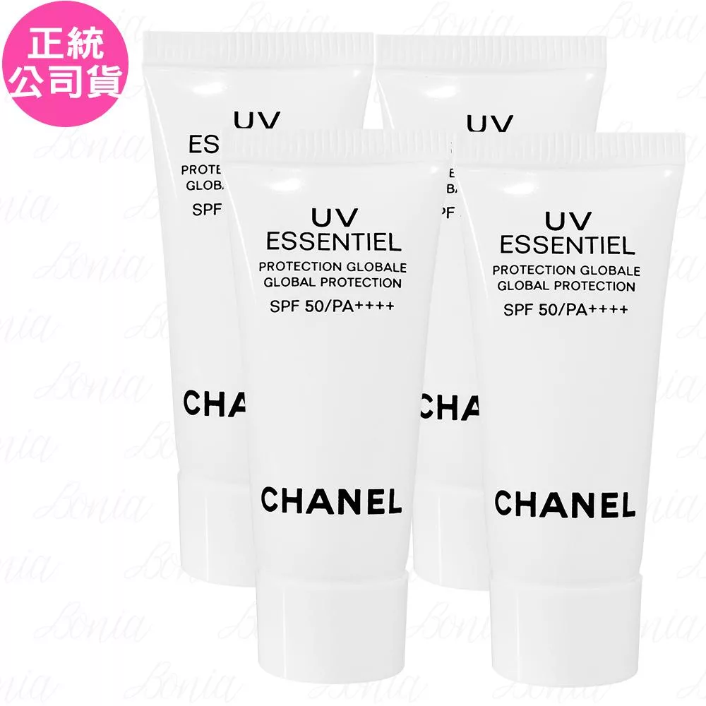 CHANEL 香奈兒 珍珠光感UV隔離凝露 SPF50/PA++++(5ml)*4(公司貨)