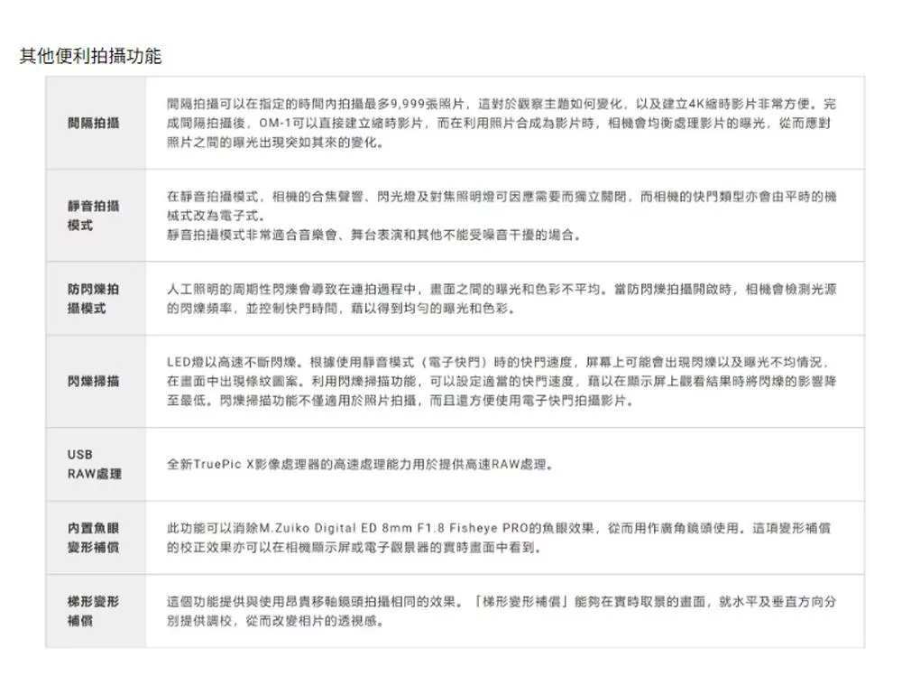 OLYMPUS奧林巴斯 OM-1 - 詳情7