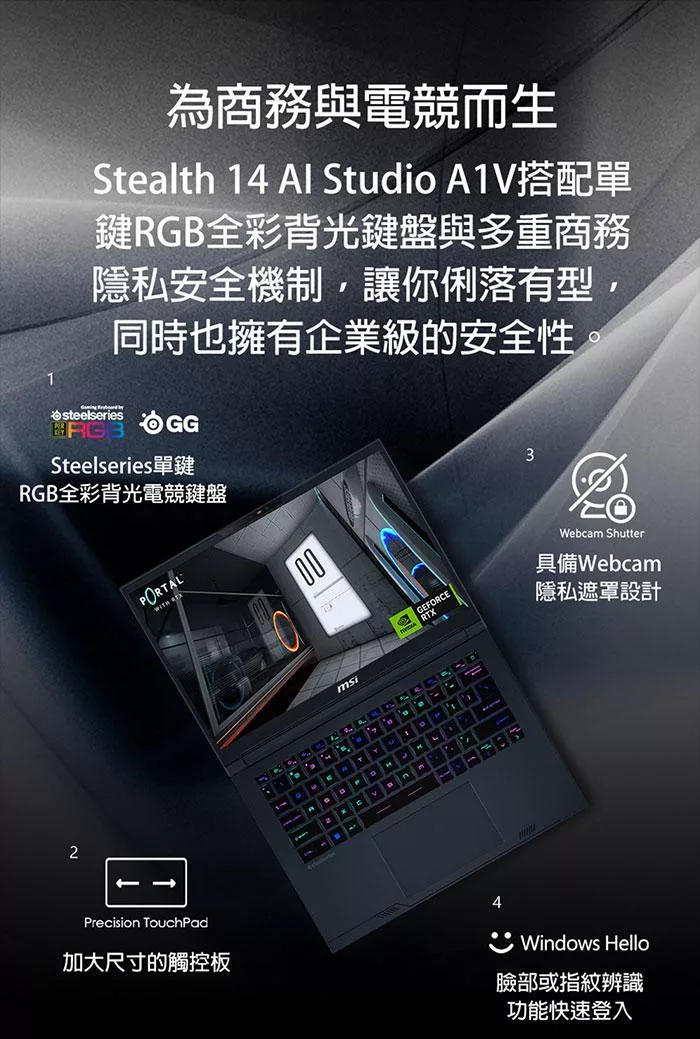 MSI微星 Stealth A1VFG 009TW - 詳情12
