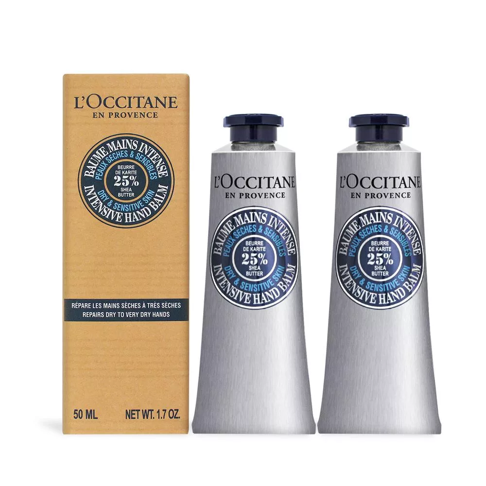L’OCCITANE 歐舒丹 乳油木密集修護手膜霜(50ml)X2-公司貨