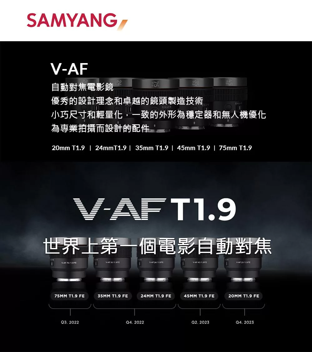 SAMYANG V-AF 24mm T1.9 - 詳情6