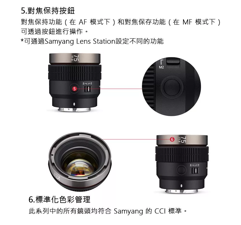 SAMYANG V-AF 24mm T1.9 - 詳情9