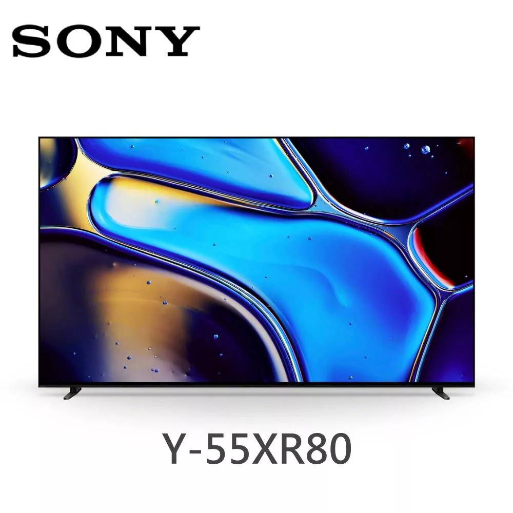 SONY Y-55XR80 55吋 BRAVIA 8 OLED 4K 智慧顯示器 液晶電視 Google TV 《含桌放安裝+舊機回收》