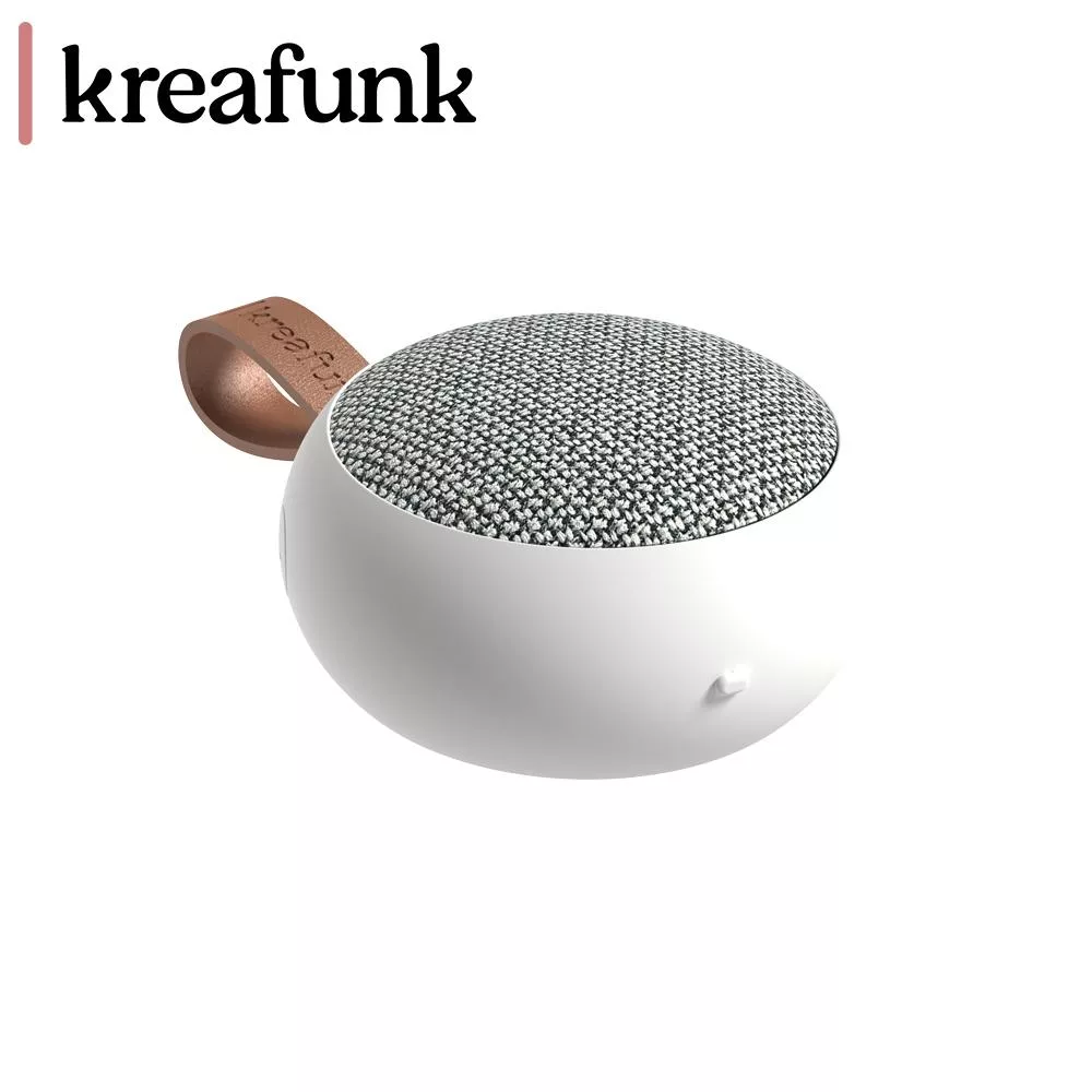 Kreafunk aGO 2 Fabric 藍牙喇叭 - 霧白