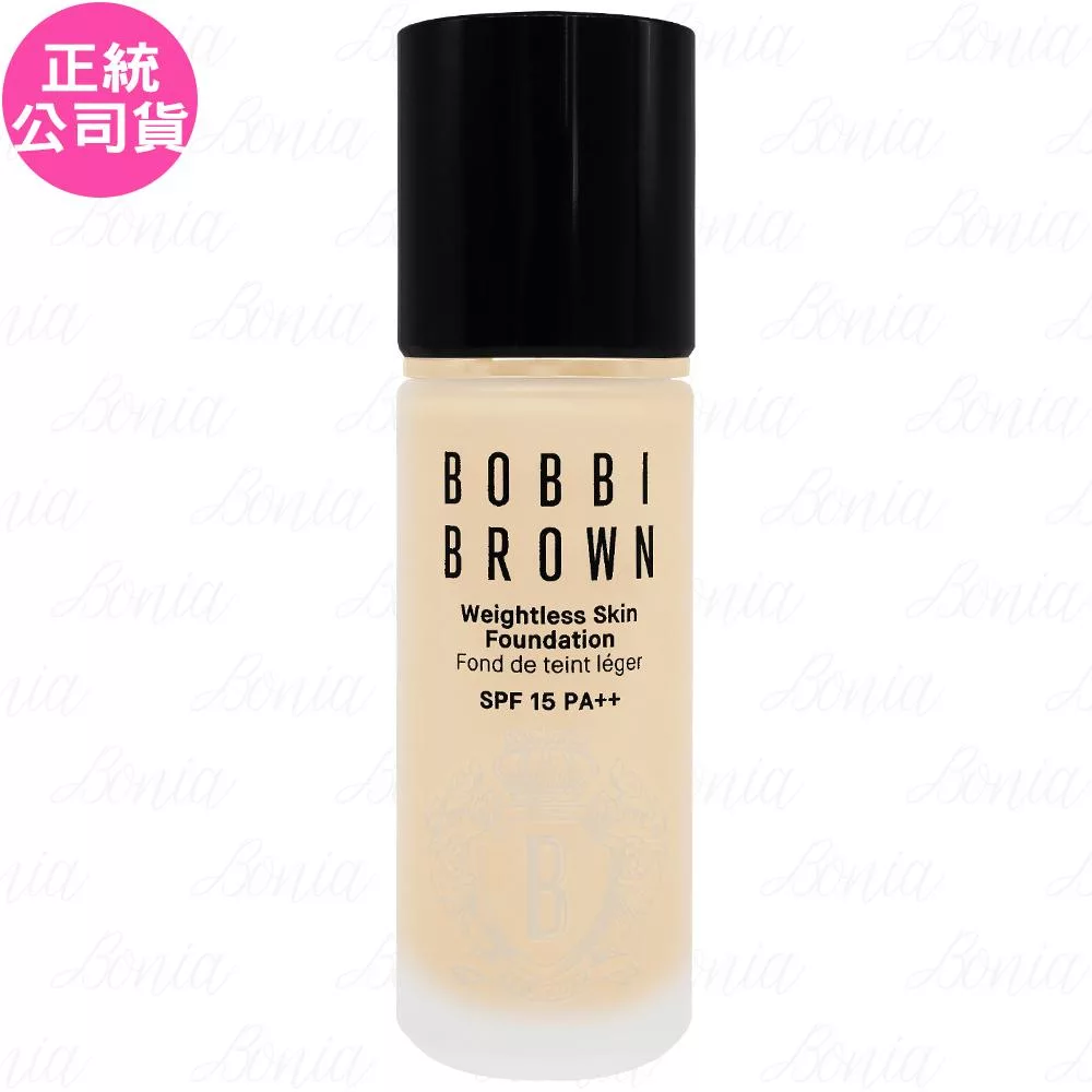BOBBI BROWN 芭比波朗 霧光持久粉底液 SPF15 PA++(30ml)(公司貨) #Porcelain