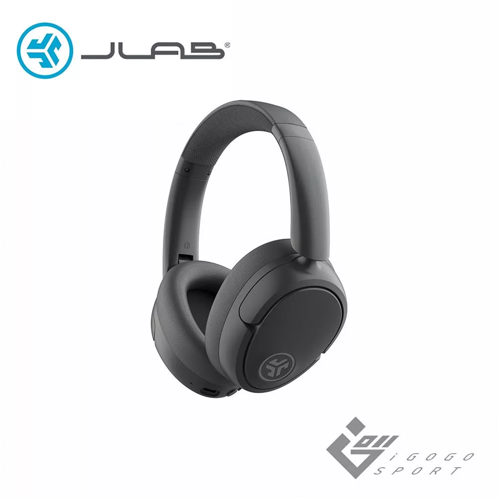 JLab Jbuds Lux ANC 降噪耳罩式藍牙耳機 石墨黑
