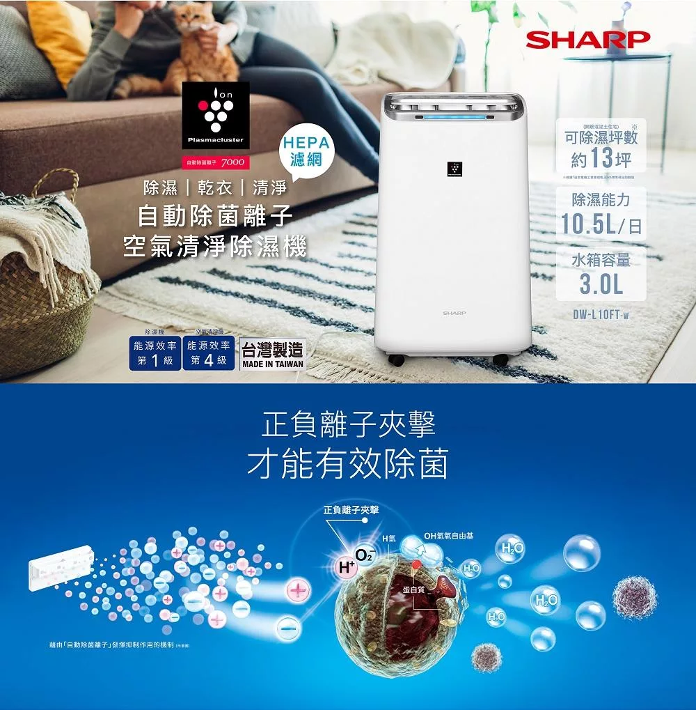 SHARP夏普 DW-L10FT-W - 詳情6