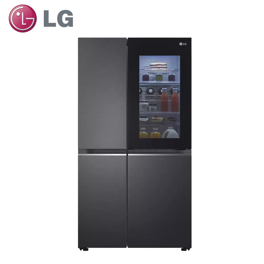 LG樂金653公敲敲看門中門冰箱GL-QL62MB