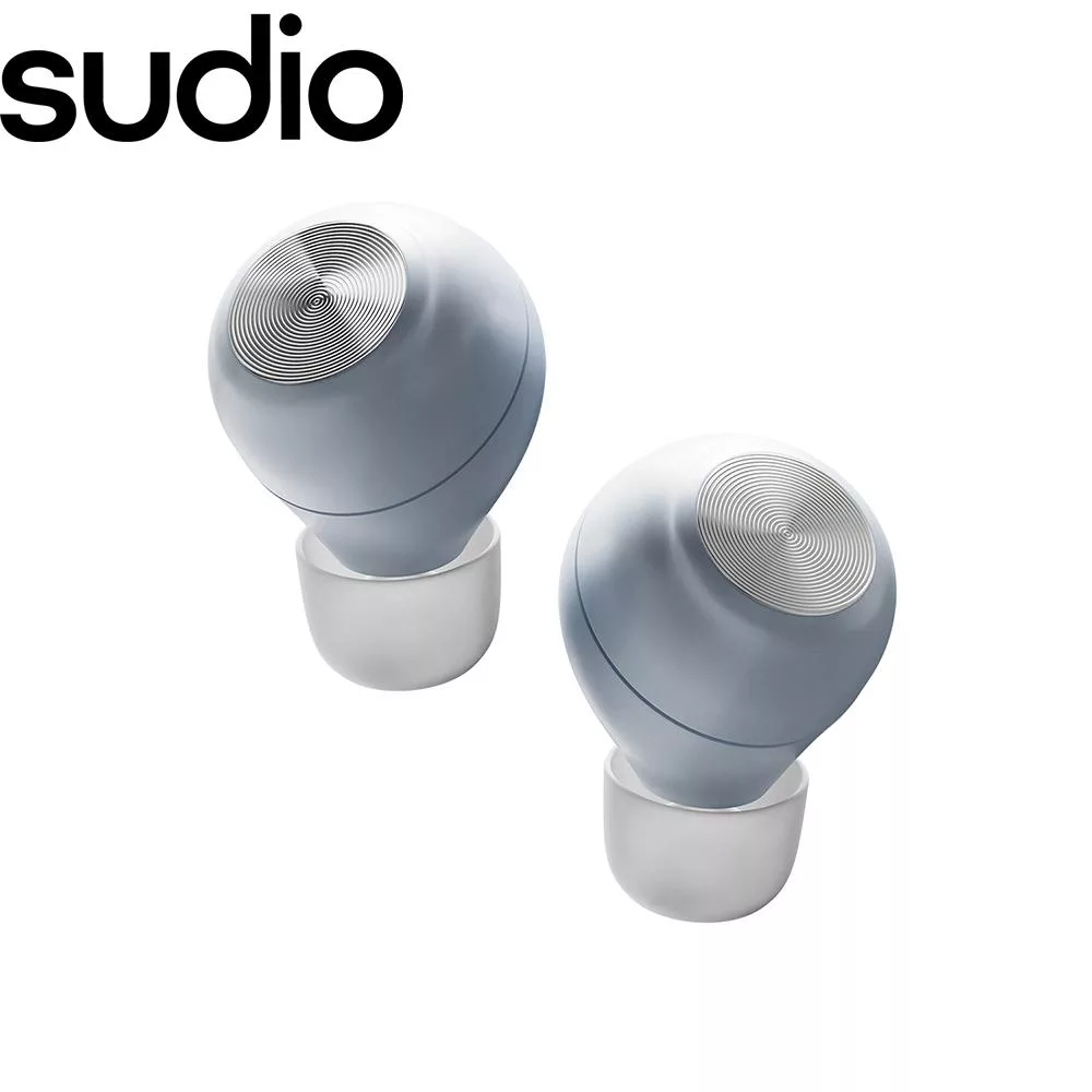 Sudio T3 真無線藍牙耳機 - 粉藍