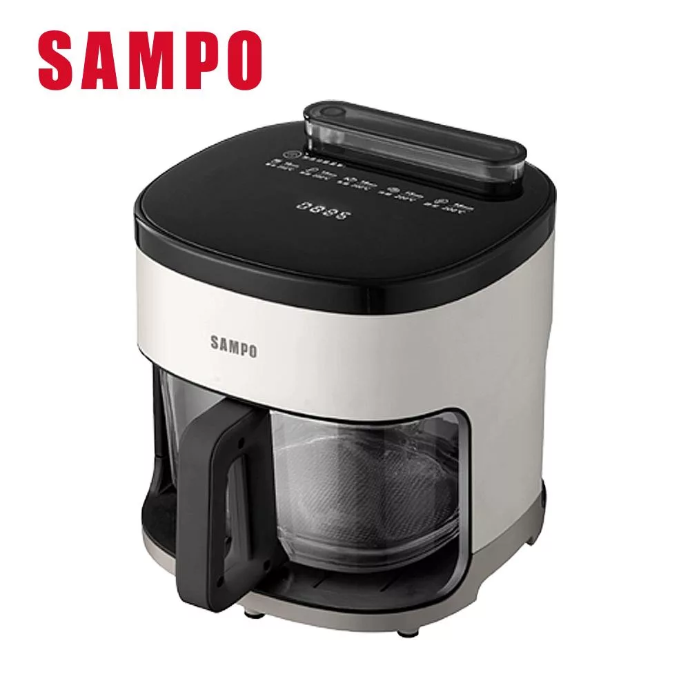 SAMPO 聲寶4.2L微蒸氣玻璃氣炸鍋 KZ-BA04G