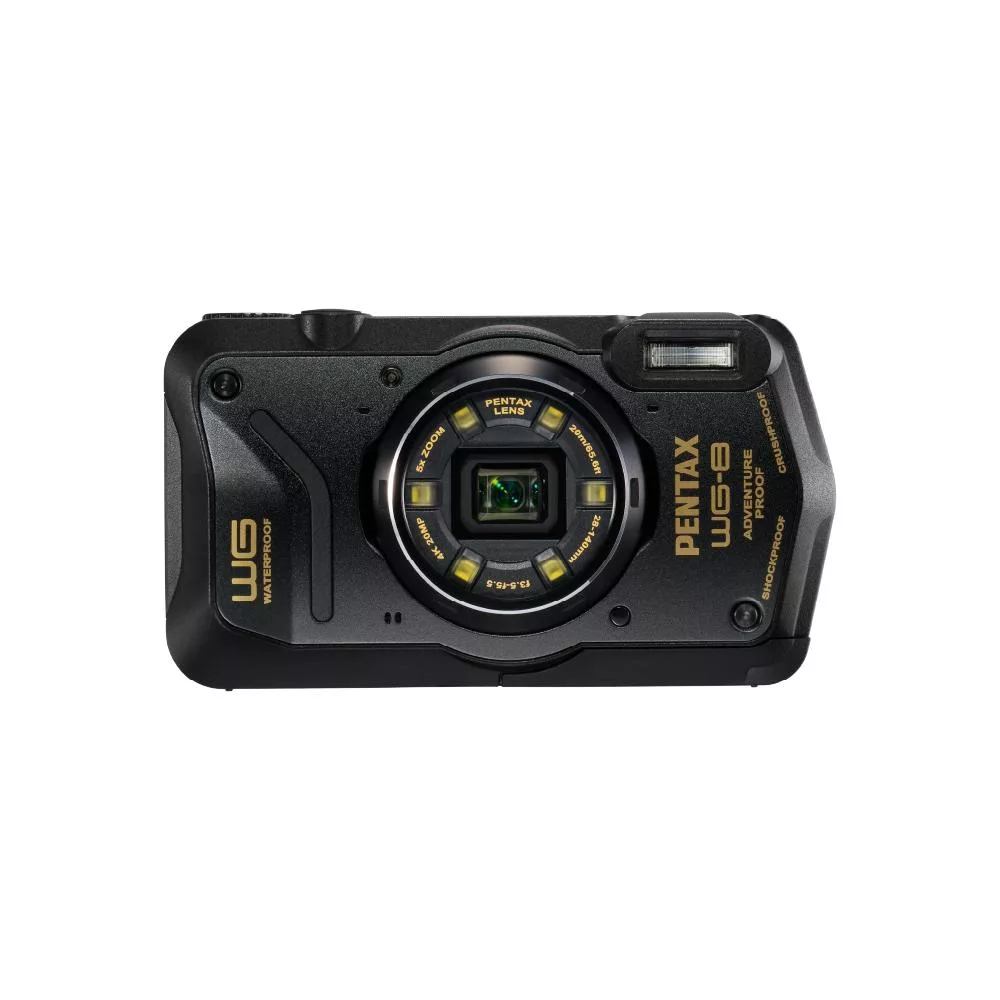 PENTAX WG-8 工業級防水相機 (公司貨) 深邃黑