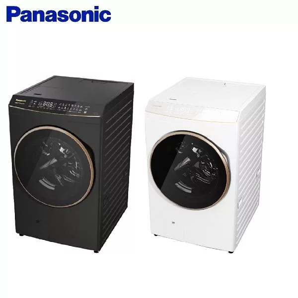 (預購) Panasonic 國際牌 15/10kg 熱泵式滾筒洗脫烘變頻洗衣機 NA-V150RPH 含基本安裝+舊機回收 K(夜幕黑)