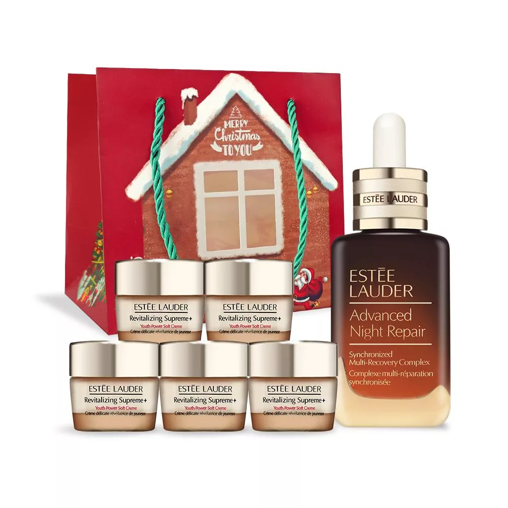 ESTEE LAUDER 雅詩蘭黛 年輕無敵膠原修護組[特潤+膠原霜]-聖誕交換禮物-公司貨