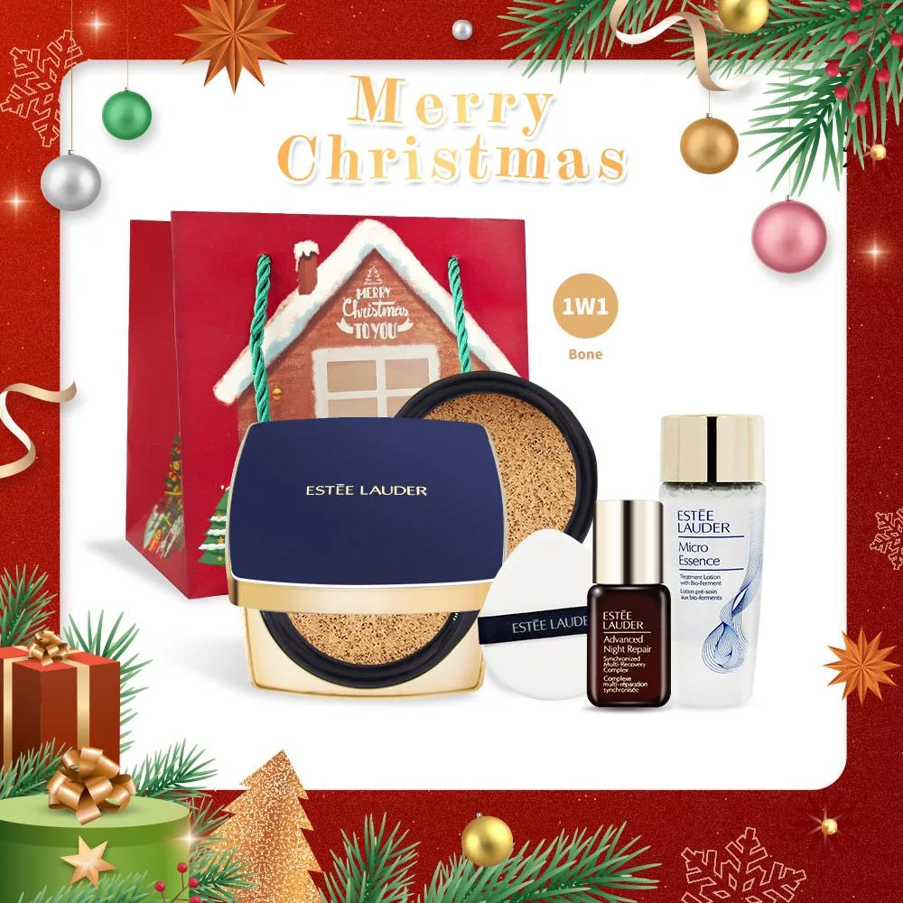 ESTEE LAUDER 雅詩蘭黛 粉持久完美鎖妝氣墊粉餅SPF45/PA+++(24g)-多色可選-百貨公司貨 #1W1