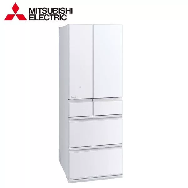 (預購) MITSUBISHI 三菱 日製六門543L 變頻玻璃鏡面冰箱 MR-WZ54K -含基本安裝+舊機回收  W(星光白)