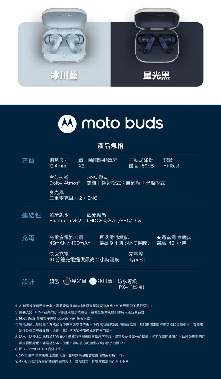 Motorola摩托羅拉 Buds - 詳情5