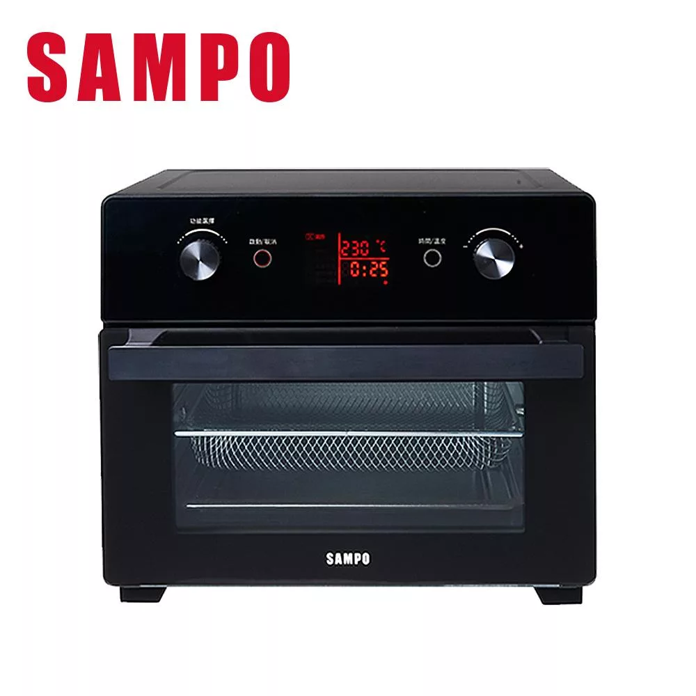 SAMPO 聲寶 20L智慧全能微電腦氣炸烤箱 KZ-XA20B
