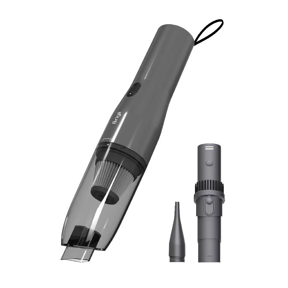 【Brigii】M5手持式無線吸塵器｜吸吹兩用｜車用除塵 深灰色