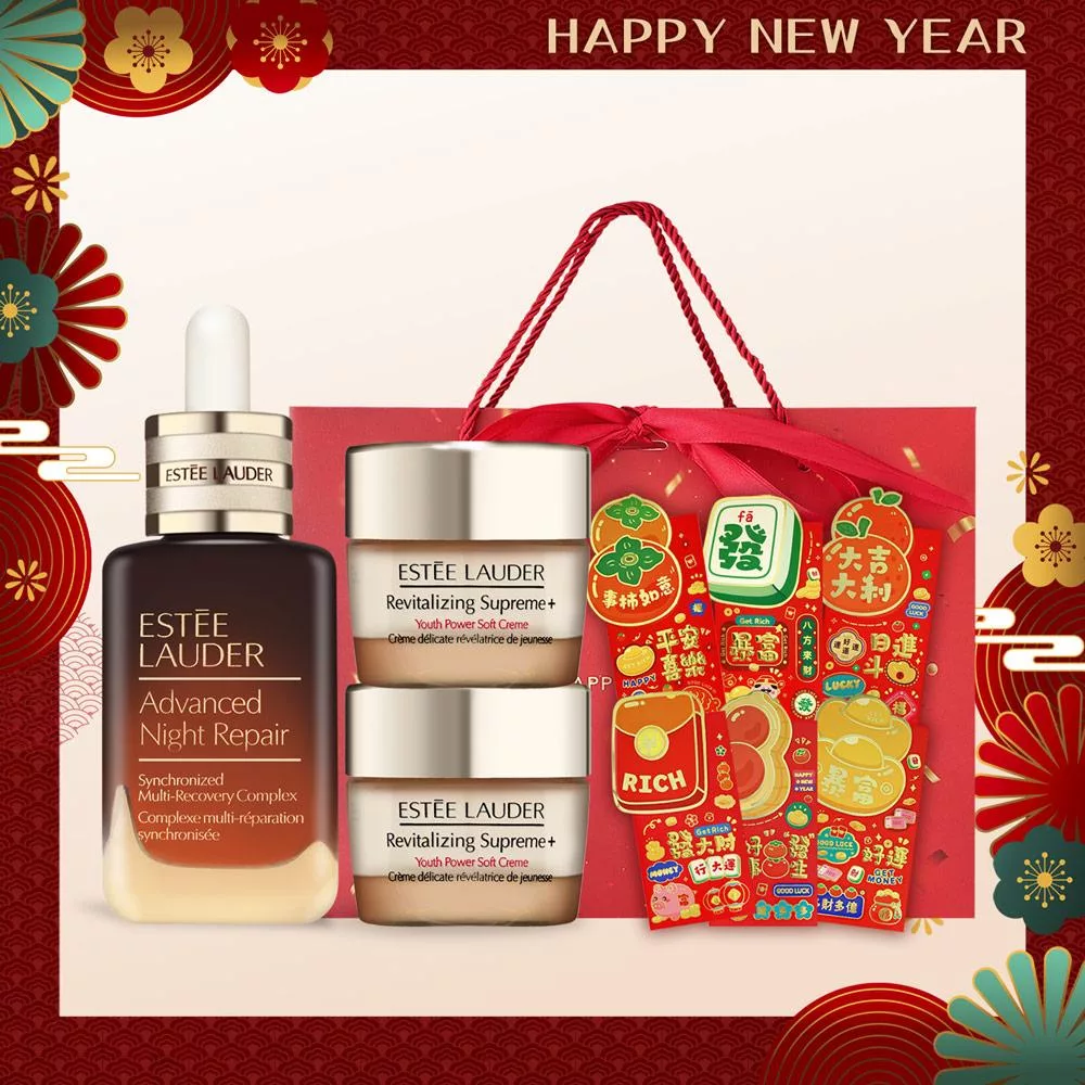 ESTEE LAUDER 雅詩蘭黛 膠原雙星好友組[特潤+膠原霜]-新年情人禮品-公司貨