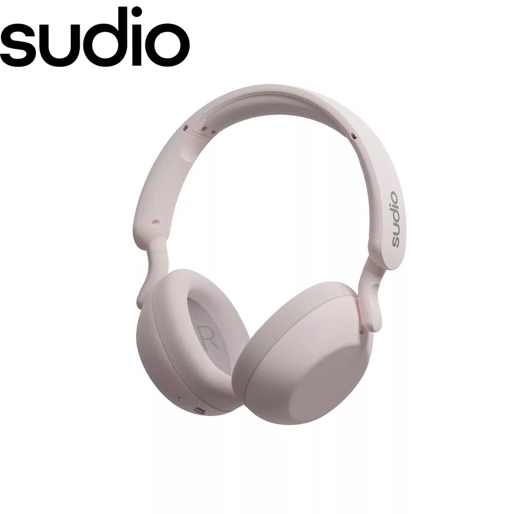 Sudio R3 耳罩式藍牙耳機 -  粉