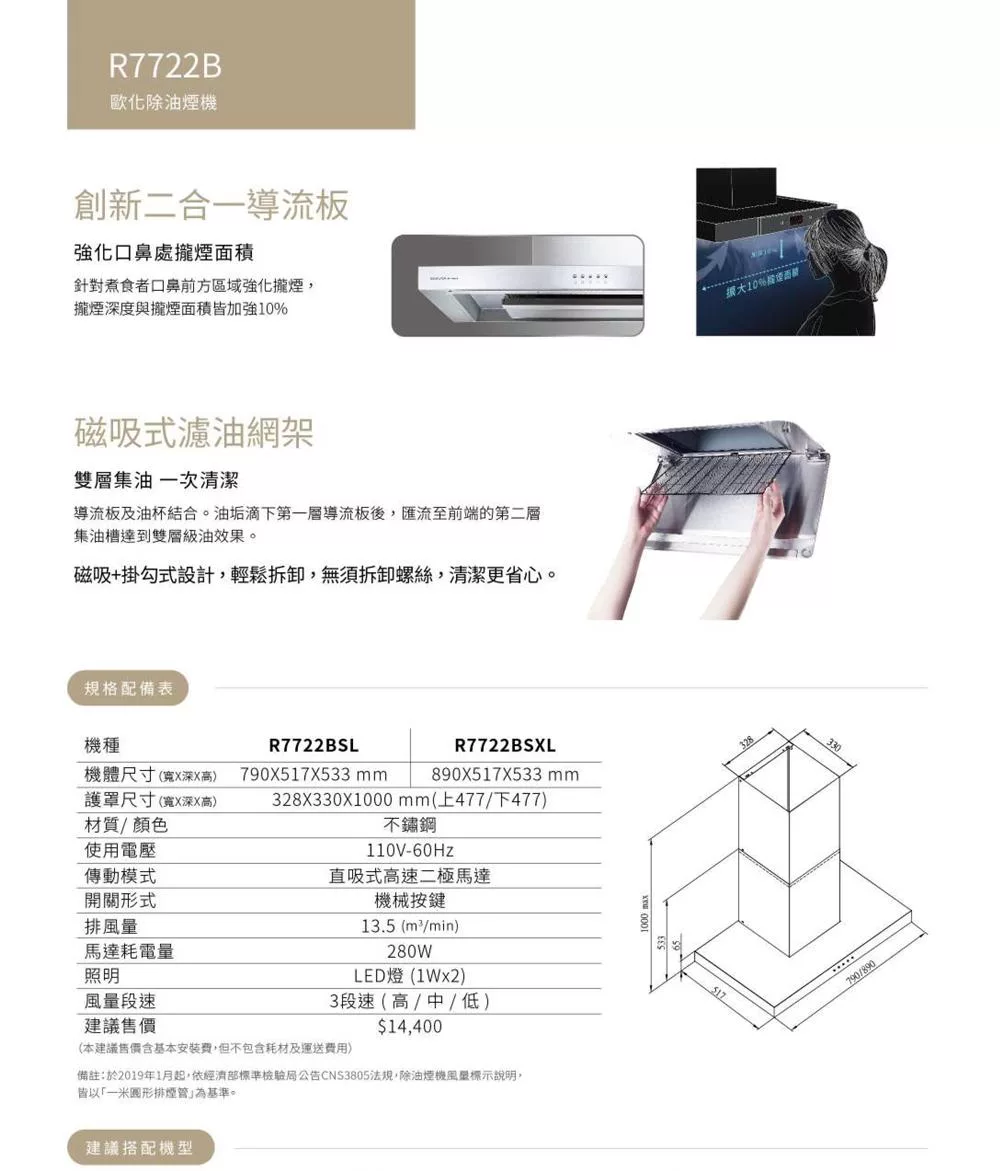 SAKURA櫻花牌 DR-7722 - 詳情8