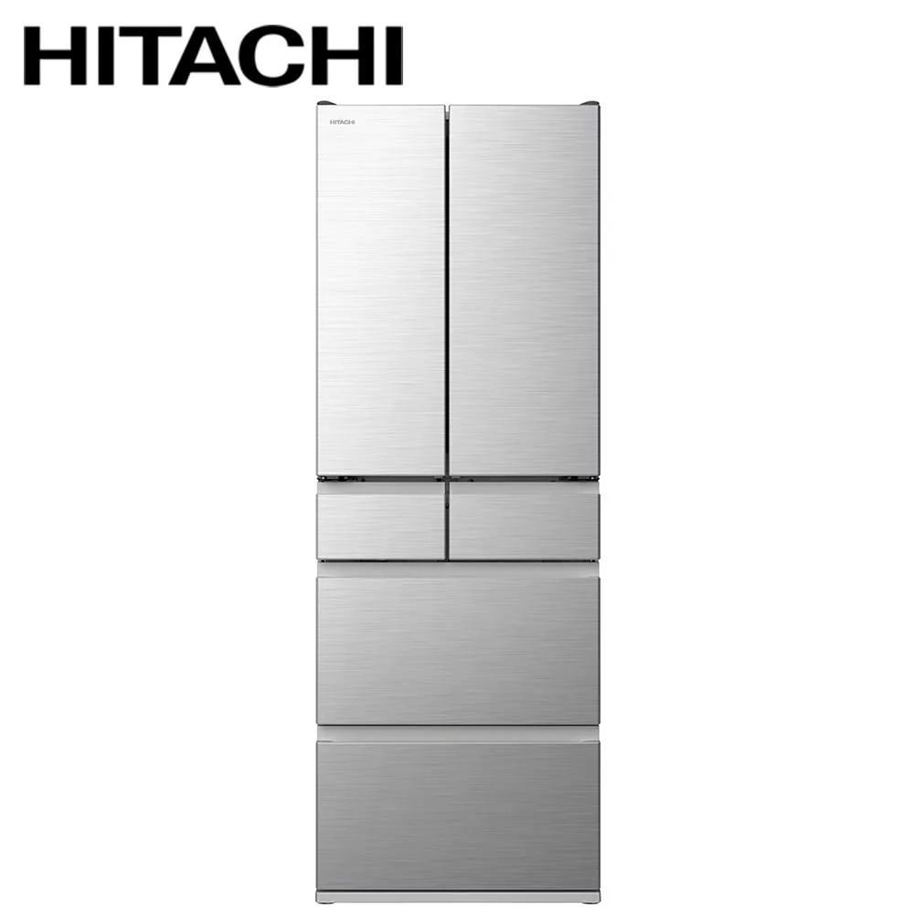 HITACHI日立527公升日本原裝變頻六門冰箱RHSF53NJ流光銀(SL)