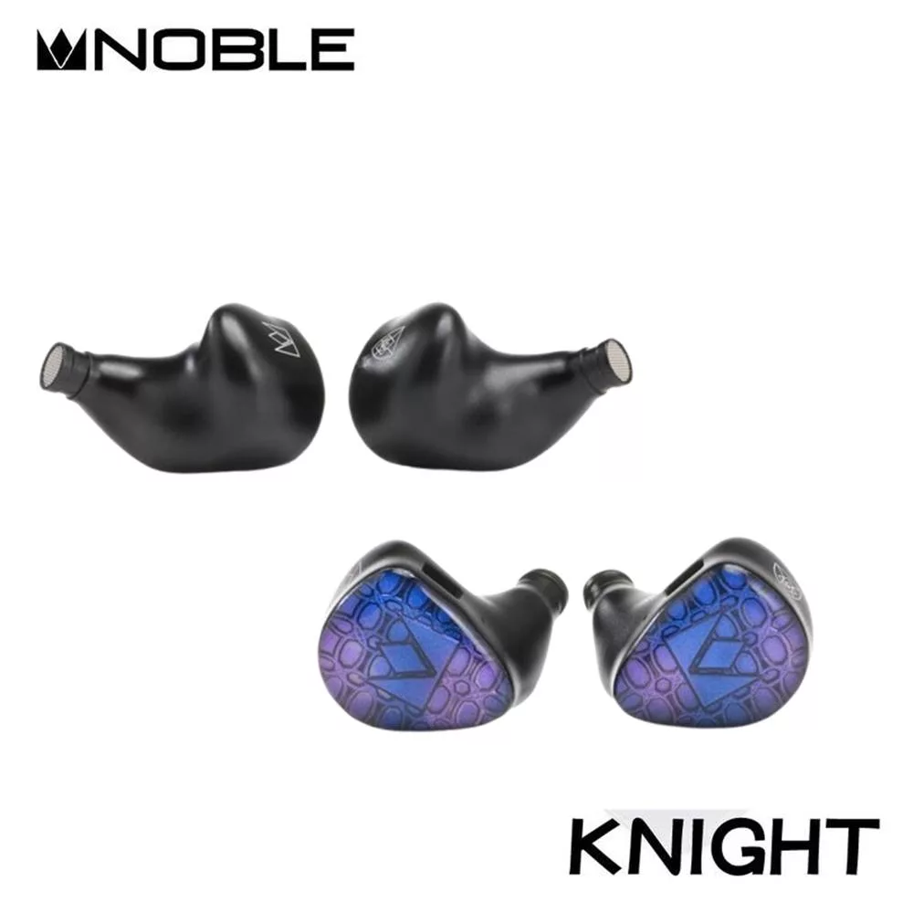 美國 Noble Audio 騎士 KNIGHT 混合三單元 入耳式耳機 4.4平衡CM插頭 公司貨保固2年 騎士紫藍