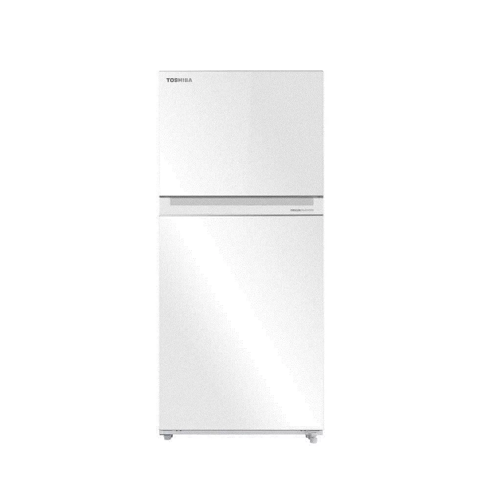 TOSHIBA 東芝 411L 變頻雙門白色冰箱-玻璃鏡面 GR-RT559WE-PGT(B5) 白