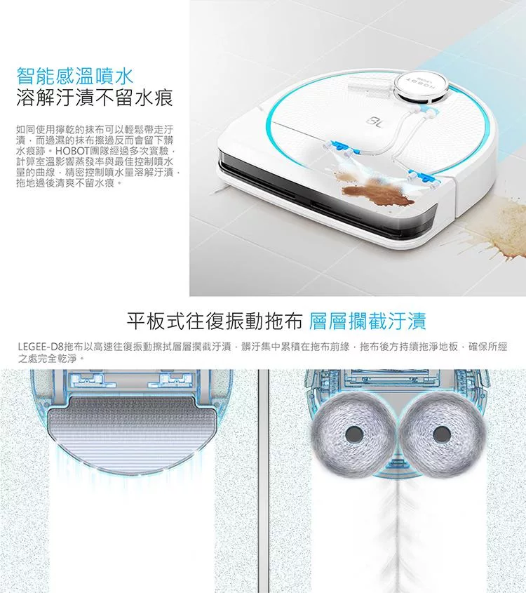 HOBOT玻妞 LEGEE-D8 LULU - 詳情11