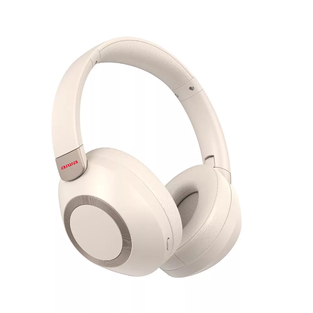 AIWA愛華 ANC降噪頭戴式藍牙耳機 ANC-A16 白色
