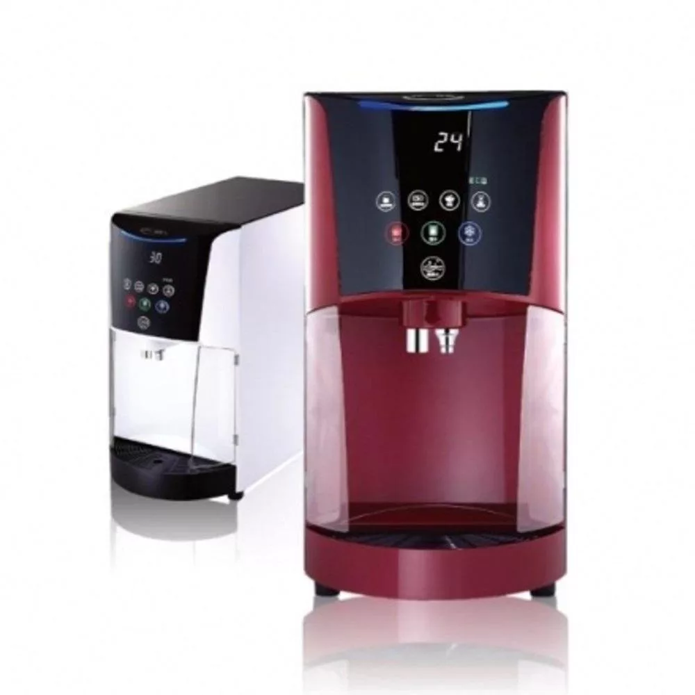 【LCW龍泉】桌上型智能節電氣泡水飲水機 LC-8871 時尚白