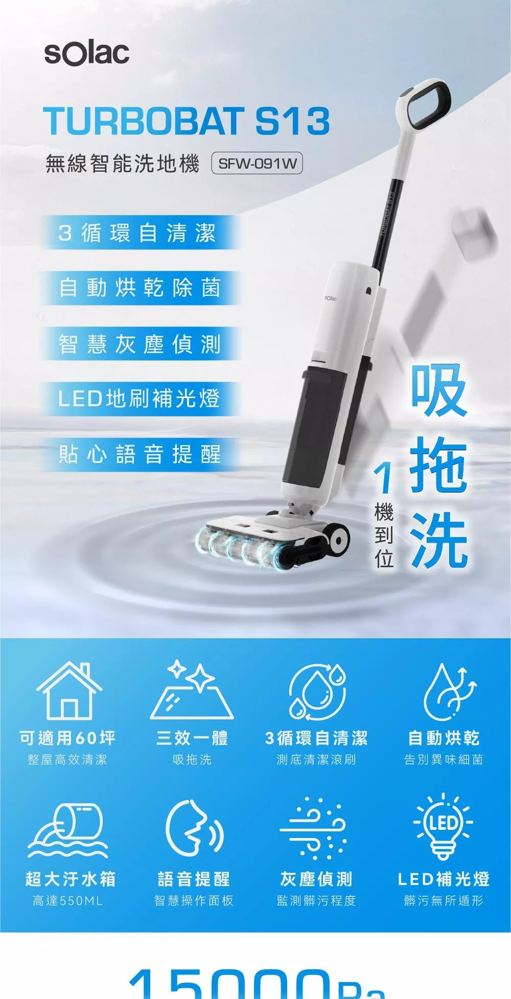 Solac SFW-091W - 詳情7
