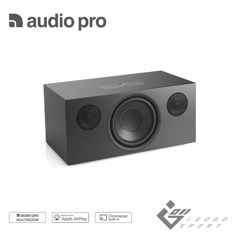 Audio Pro C20 WiFi無線藍牙喇叭 黑色