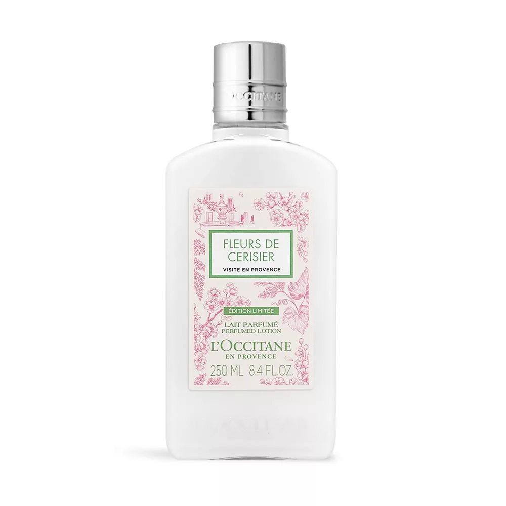 L’OCCITANE 歐舒丹 葡萄櫻花美體乳(250ml)-百貨公司貨