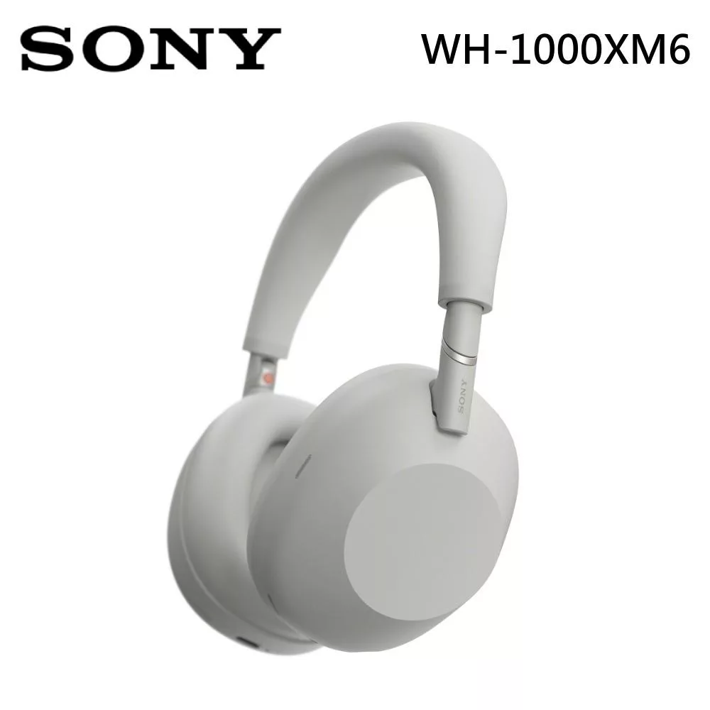 SONY 索尼 WH-1000XM6 無線降噪耳罩式耳機 全自動個人降噪 台灣公司貨  鉑金銀
