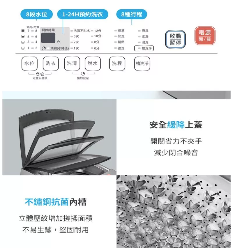 TATUNG大同 TAW-A100DBS - 詳情6