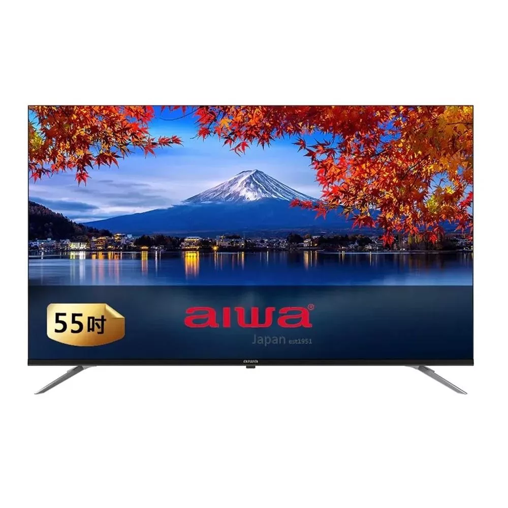 AIWA 日本愛華 55吋4K HDR Google TV QLED量子點智慧聯網液晶顯示器 AI-55QL25