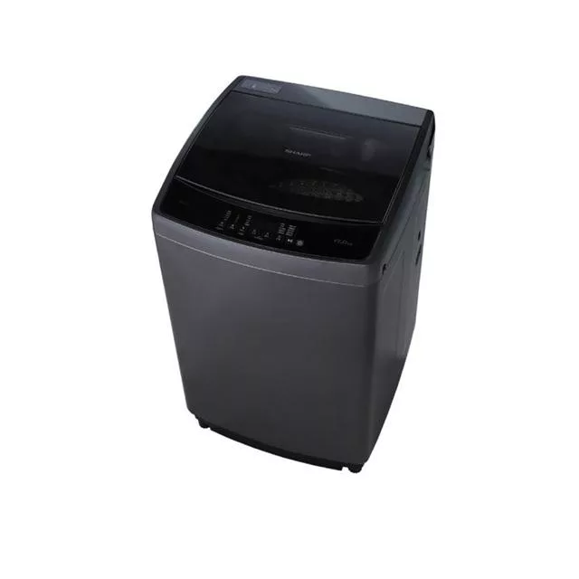 夏普 SHARP 17公斤抗菌直立式洗衣機 ES-G17AT-S 黑