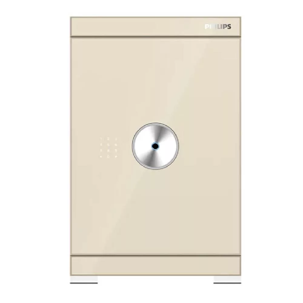 PHILIPS 飛利浦 Smart Safes 智能 WIFI 互聯 保險櫃 (指紋/密碼 /機械鑰匙) /台 SBX602-8C-淺霞金